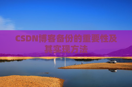 CSDN博客备份的重要性及其实现方法